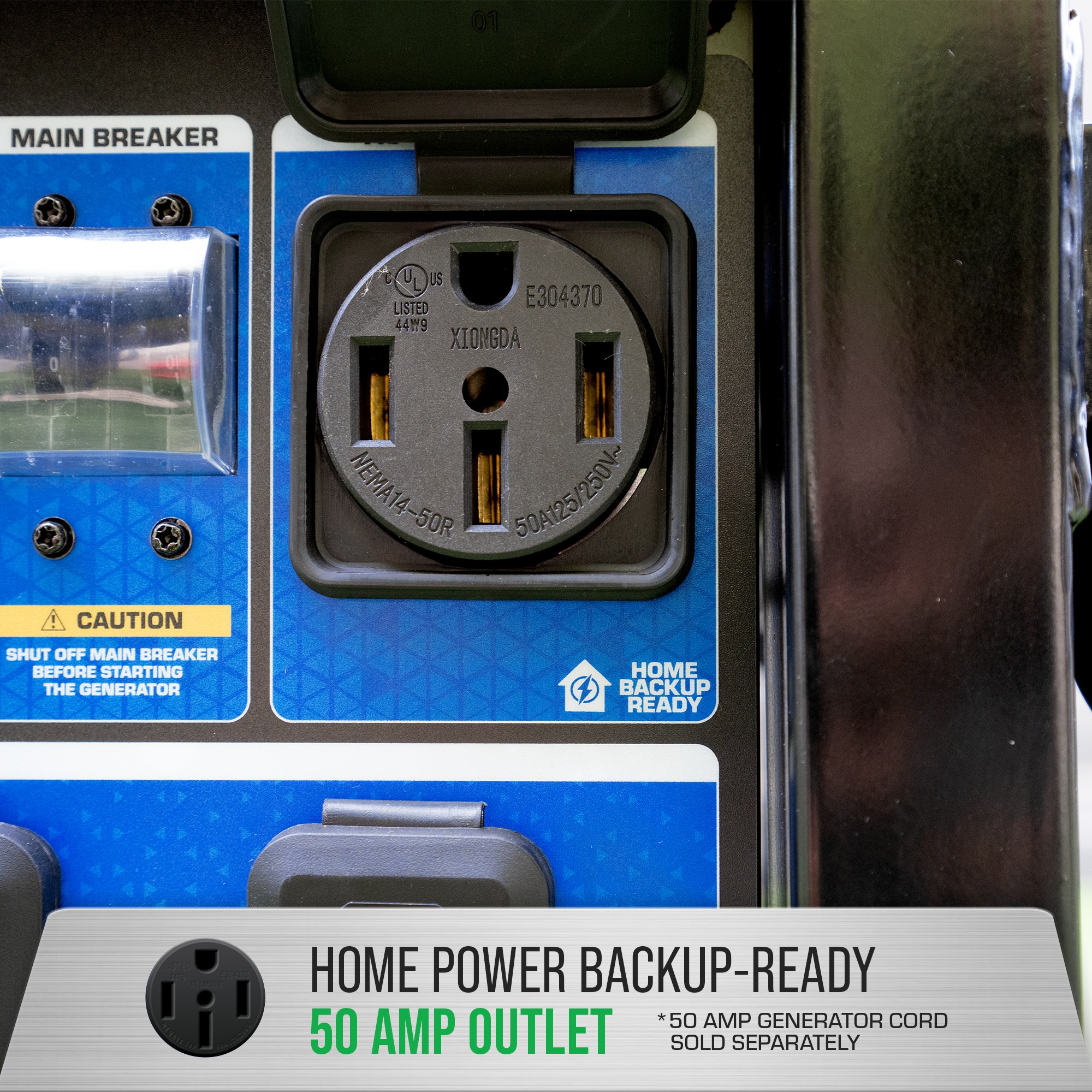 DuroMax HX Series 15000 / 12000 -Watt Dual fuel Portable Generator