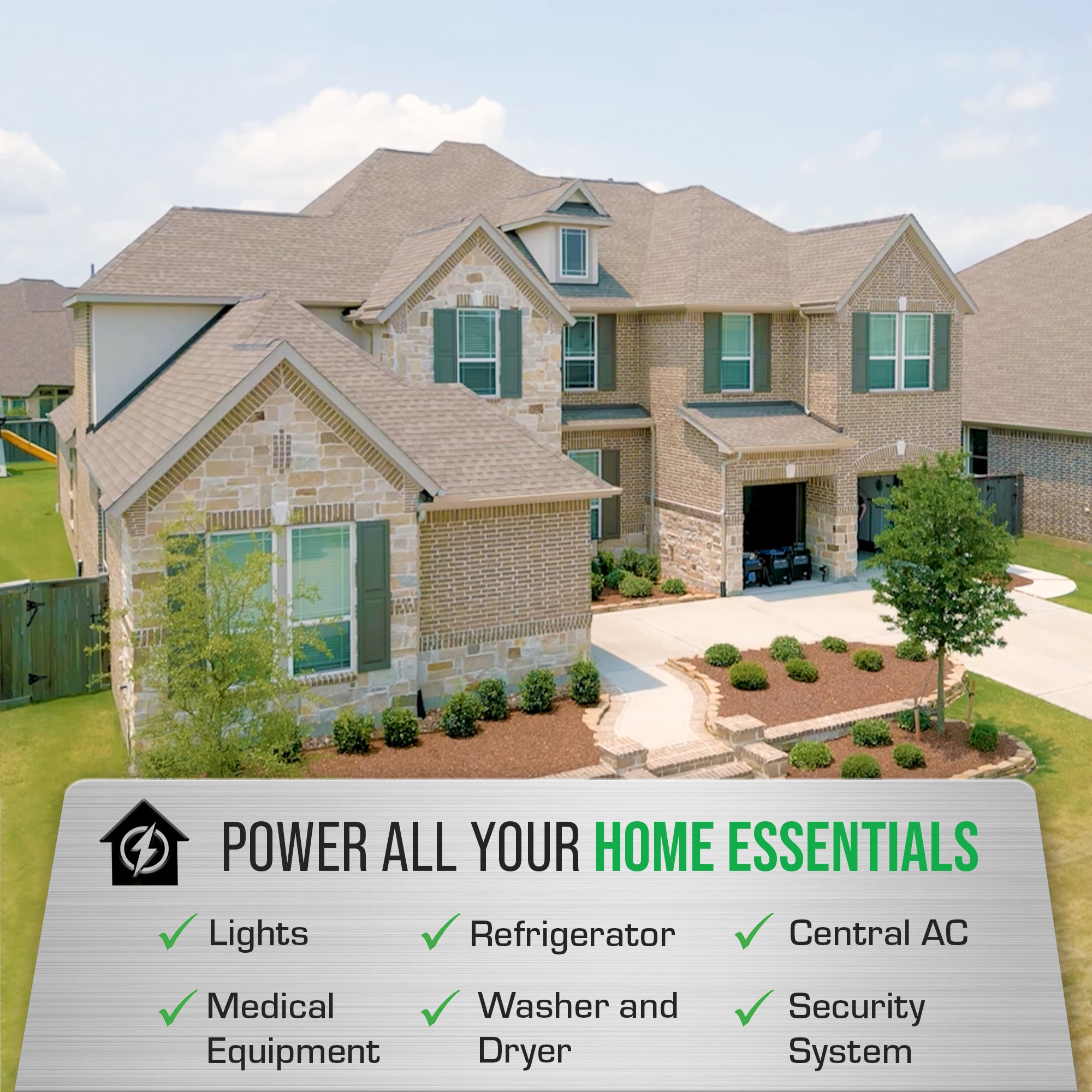 DuroMax HX Series 15000 / 12000 -Watt Dual fuel Portable Generator