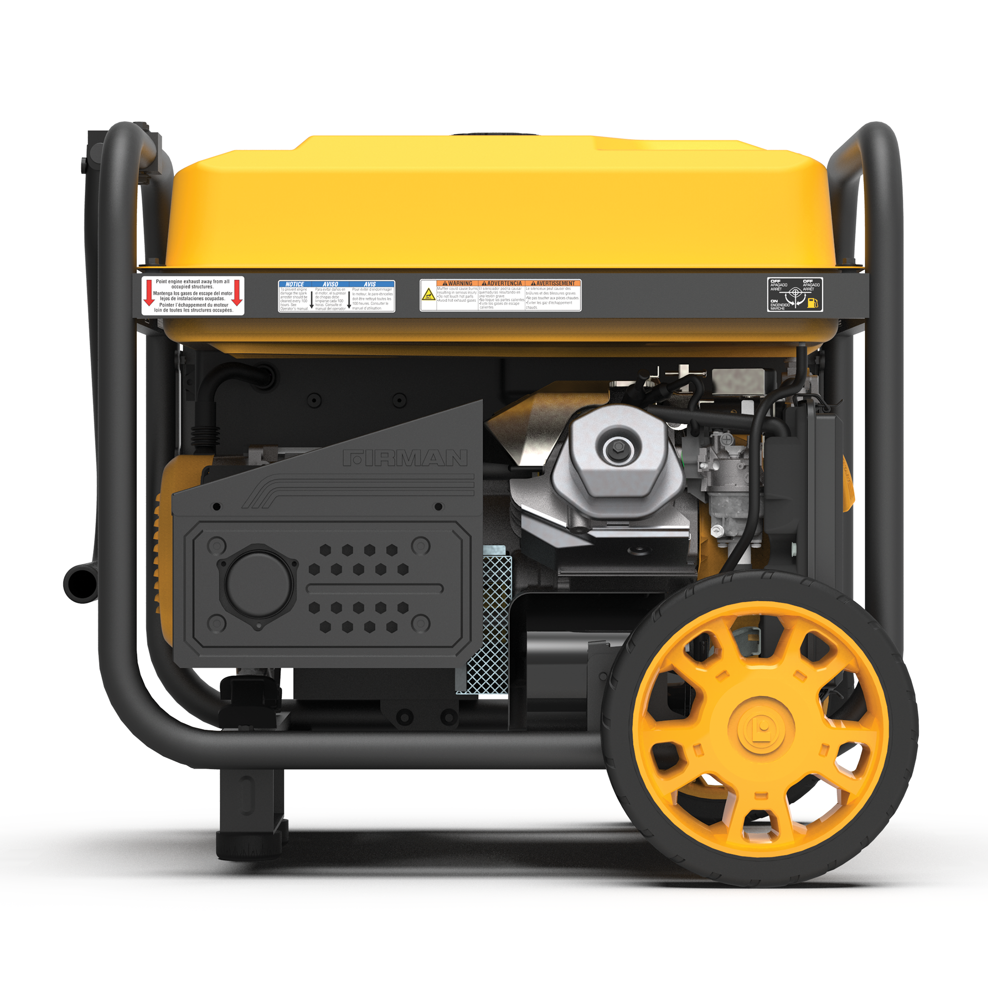 Firman P09201 Remote Start 120/240V with 50 AMP 11400 / 9200 -Watt Single fuel Portable Generator