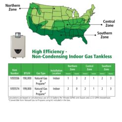 A.O. Smith Signature Series 8-GPM 190000-BTU Indoor Natural Gas/Liquid Propane Tankless Water Heater