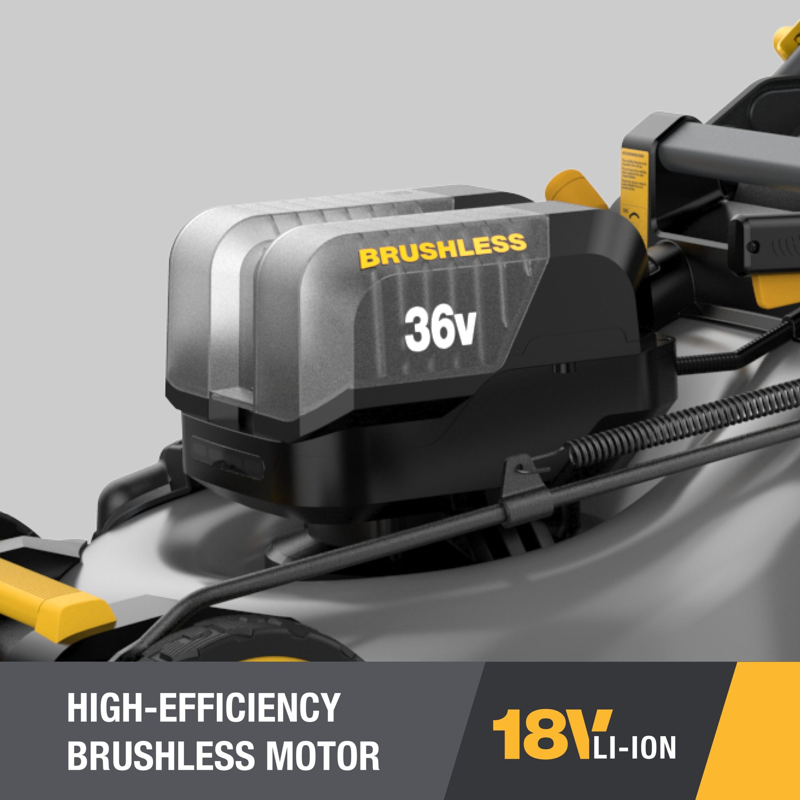 CAT 36-volt, (2 x 18-volt) 8 Ah Batteries 21-in Self Propelled Battery Walk Mower with