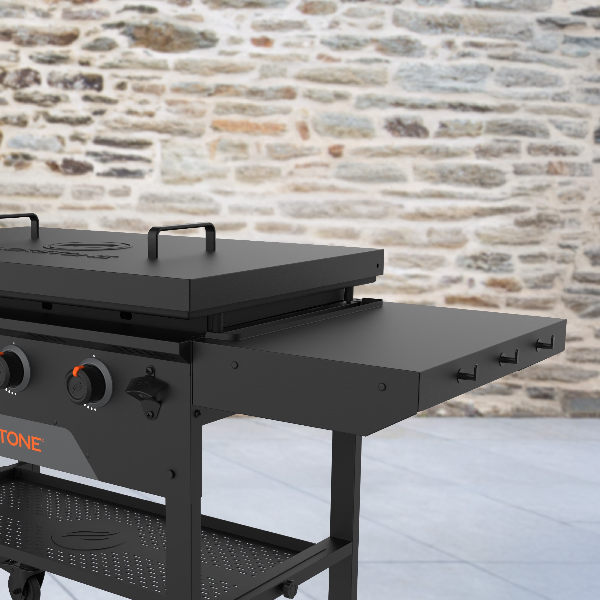 Blackstone 36" Culinary Omnivore Griddle with Hard Cover 4 -Burner Liquid propane Flat Top Grill