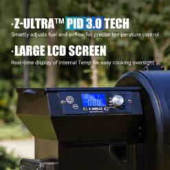 Z GRILLS ZPG-450B 459-Sq. in Black Pellet Grill