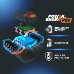 WORX Nitro 20V Brushless High Torque 1/2