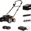 Worx Nitro 40V Cordless 14" Lawn Dethatcher w/ Brushless Motor - 2 Batteries & Charger Included