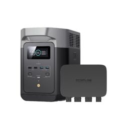 EcoFlow DELTA 2 with 800W Alternator Charger 1800 -Watts Portable Power Station
