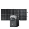 EcoFlow DELTA 2 with 220W SP 1800 -Watts Portable Power Station 1 Solar Panels Included