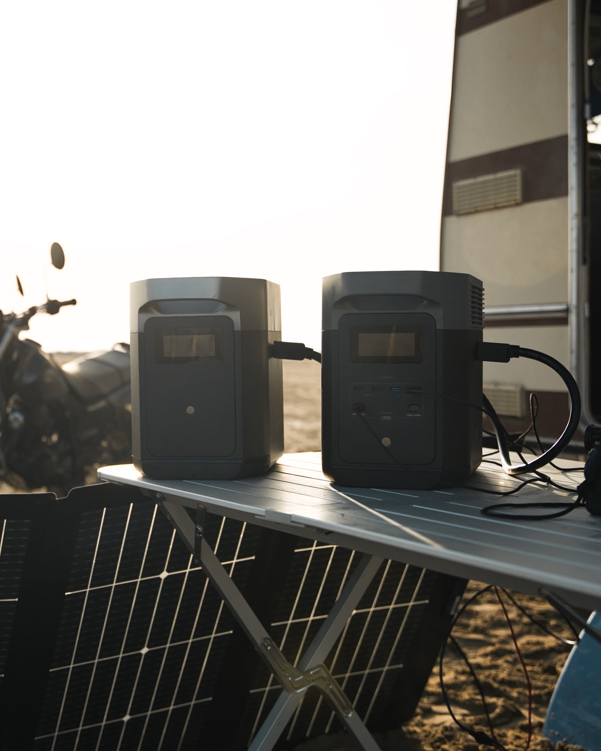 EcoFlow DELTA 2 with 220W SP 1800 -Watts Portable Power Station 1 Solar Panels Included