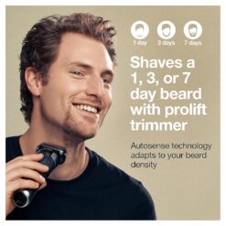 Braun Series 9 Pro 9487cc Electric Razor for Men, Wet & Dry, Rechargeable, Electric Shaver