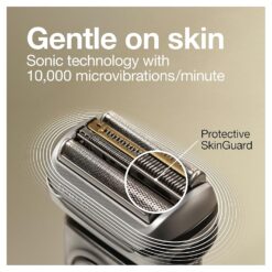 Braun Series 9 Pro 9487cc Electric Razor for Men, Wet & Dry, Rechargeable, Electric Shaver