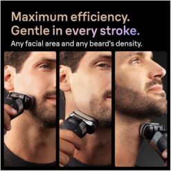 Braun Series 9 PRO+ Electric Shaver, Pro SensoAdapt, 6in1 SmartCare Center, 9697CC, Silver