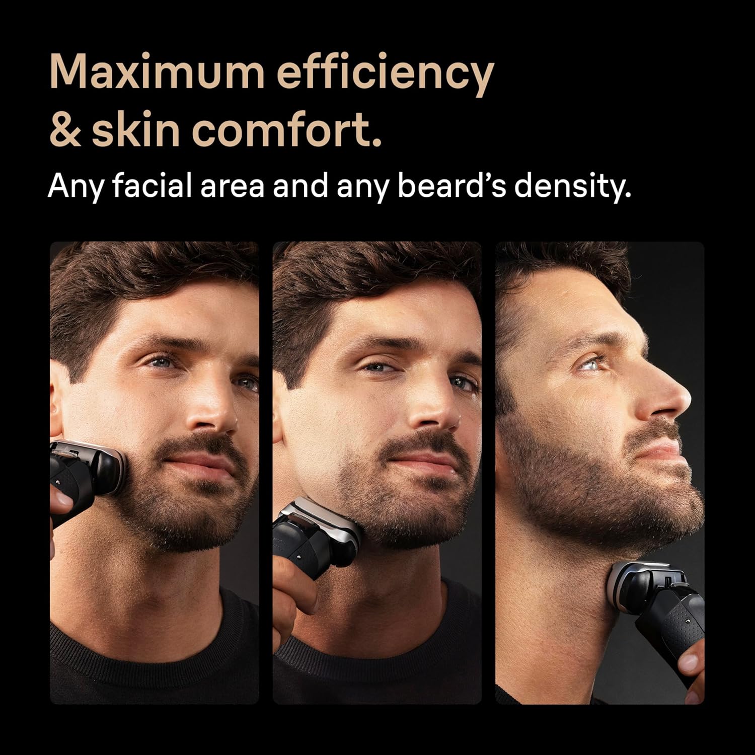 Braun Series 9 PRO+ Electric Shaver, Pro SensoAdapt, 6in1 SmartCare Center, 9660CCPS, Black