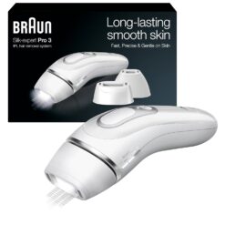 Braun IPL Long-Lasting Hair Removal System for Women and Men, Silk Expert Pro 3 PL3221
