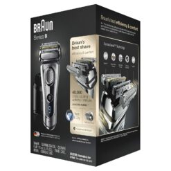 Braun Electric Razor for Men Foil Shaver with Precision Beard Trimmer, Rechargeable, 6 Piece Set