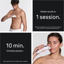 Braun Smart IPL, Skin i·Expert Pro 7: Hair Removal, Permanent Visible Hair Reduction, IPL7387