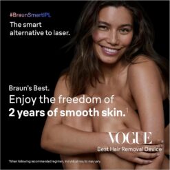 Braun Smart IPL, Skin i·Expert Pro 7: Hair Removal, Permanent Visible Hair Reduction, IPL7387