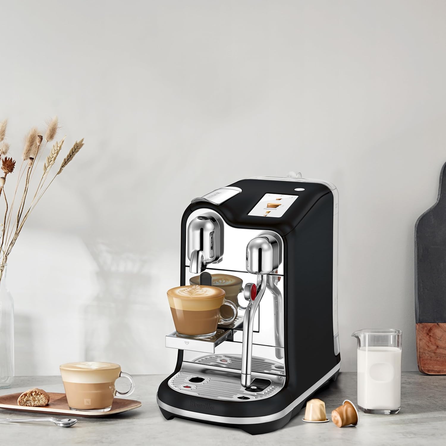 Nespresso Creatista Pro Espresso Machine by Breville, Black Truffle