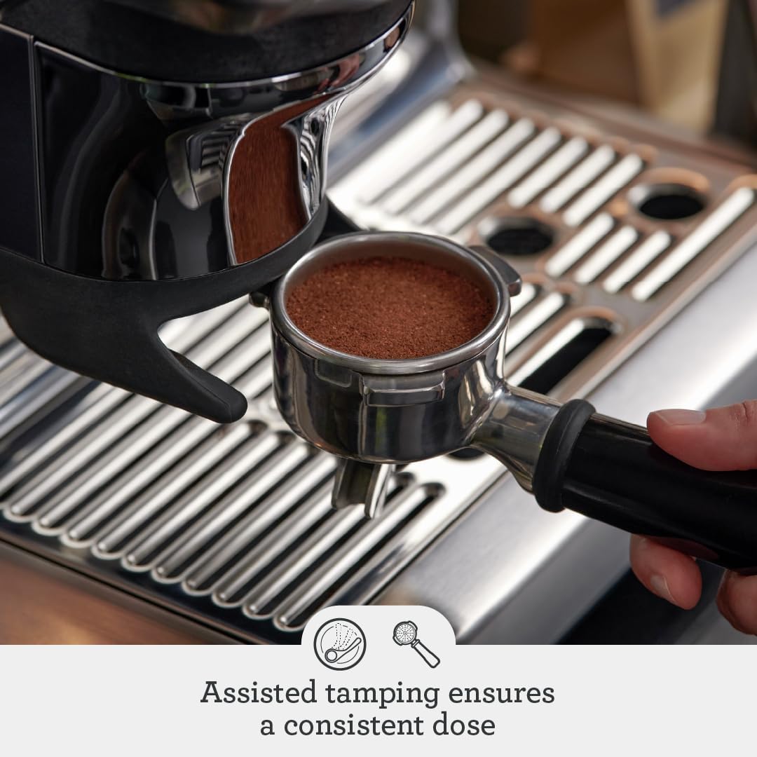 Breville Barista Express Impress Espresso Machine BES876OLT, Olive Tapenade