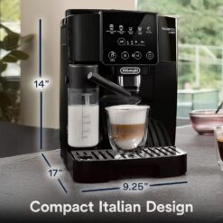 De'Longhi Magnifica Start Automatic Espresso Machine with Auto Milk Frother & Built in Grinder