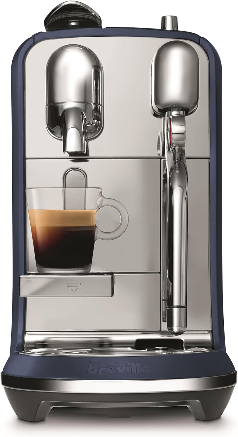 Nespresso Creatista Plus Espresso Machine by Breville, Damson Blue