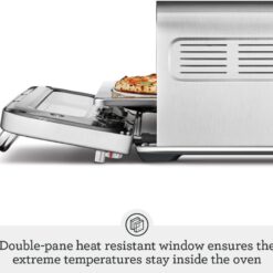 Breville BPZ820BSS Smart Oven Pizzaiolo Countertop Pizza Maker, Brushed Stainless Steel