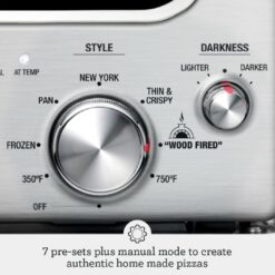 Breville BPZ820BSS Smart Oven Pizzaiolo Countertop Pizza Maker, Brushed Stainless Steel