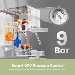 Gevi Commercial Espresso Machine 20Bar with Smart OPV Coffee Makers