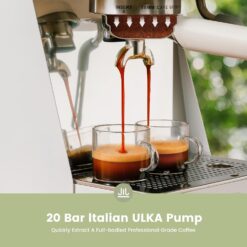 Gevi Commercial Espresso Machine 20Bar with Smart OPV Coffee Makers