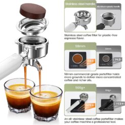 Gevi Commercial Espresso Machine 20Bar with Smart OPV Coffee Makers