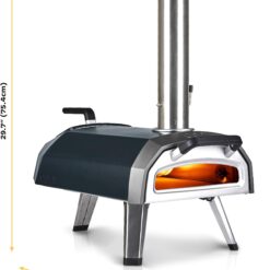 Ooni Karu 2 Multi-Fuel Outdoor Pizza Oven - Wood and Gas Outdoor Pizza Oven