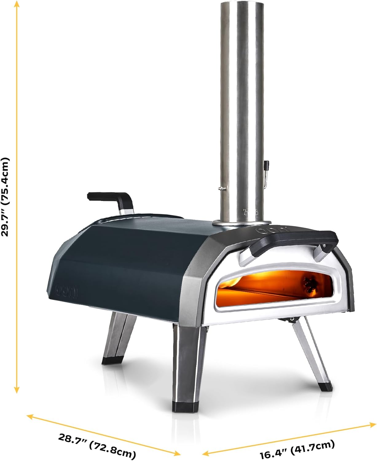 Ooni Karu 2 Multi-Fuel Outdoor Pizza Oven - Wood and Gas Outdoor Pizza Oven