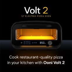 Ooni Volt 2 Electric Indoor Pizza Oven - Versatile Countertop Electric Toaster Oven