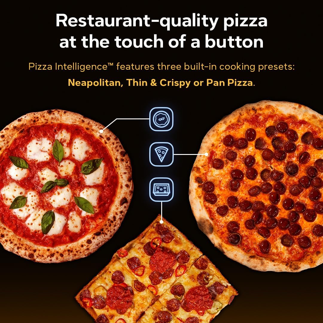 Ooni Volt 2 Electric Indoor Pizza Oven - Versatile Countertop Electric Toaster Oven