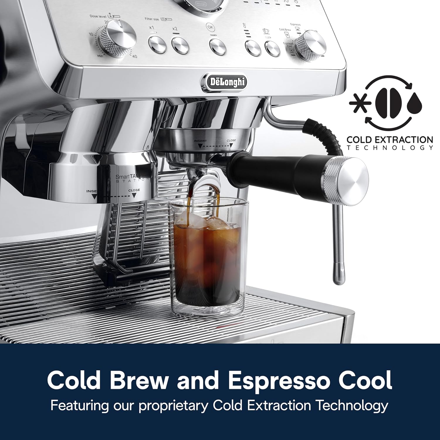 De'Longhi La Specialista Opera Espresso Machine – Cold Brew & Espresso Maker