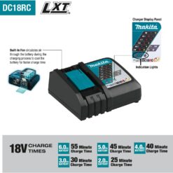 Makita XT297T 18V LXT Lithium-Ion Brushless Cordless 2-Pc. Combo Kit (5.0Ah)