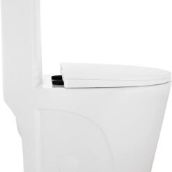 Swiss Madison St. Tropez SM-1T254HB One-Piece Elongated Toilet Vortex Dual-Flush 1.1/1.6 gpf