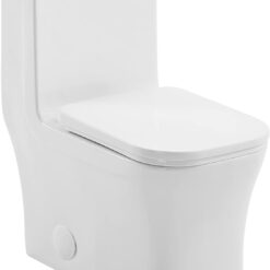 Swiss Madison Well Made Forever SM-1T106 Concorde One Piece Toilet, Glossy White