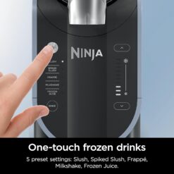Ninja SLUSHi Professional Frozen Drink Maker with RapidChill Technology, 88 oz. Frozen Drink & Slushie Machine, 5 Preset Programs, Frozen Margaritas, Frappés, and More, Orange Mango, FS301OR