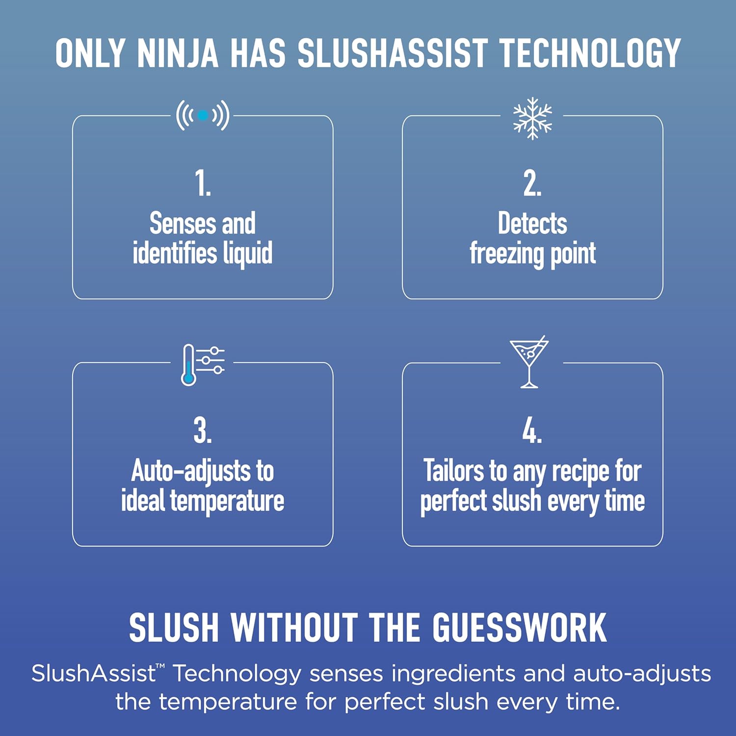 Ninja SLUSHi Max | XXL Smart Frozen Drink Maker | Exclusive Smart Technology | Party-Sized 150oz Capacity | No Ice Needed | 6 Programs | Perfect Temp & Texture up to 12 hours | Peach | FS605