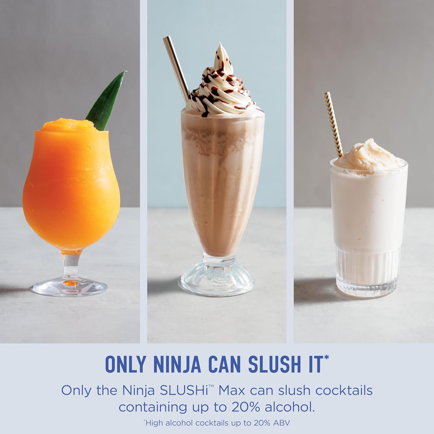 Ninja SLUSHi Max | XXL Smart Frozen Drink Maker | Exclusive Smart Technology | Party-Sized 150oz Capacity | No Ice Needed | 6 Programs | Perfect Temp & Texture up to 12 hours | Peach | FS605