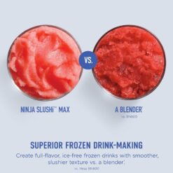 Ninja SLUSHi Max | XXL Smart Frozen Drink Maker | Exclusive Smart Technology | Party-Sized 150oz Capacity | No Ice Needed | 6 Programs | Perfect Temp & Texture up to 12 hours | Peach | FS605