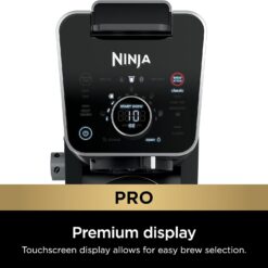 Ninja Hot and Iced Coffee Maker, Single Serve Coffee Maker and Drip Coffee Machine, DualBrew Pro Specialty 12-Cup with K-Cup Combo, Includes Permanent Filter, CFP307