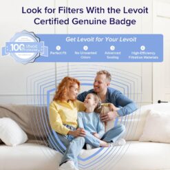 LEVOIT Air Purifiers for Home, Large Room Up to 2933 Ft², Core 600S-P, White