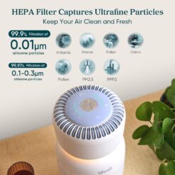 LEVOIT Air Purifier for Home Bedroom with HEPA Filter, Sprout