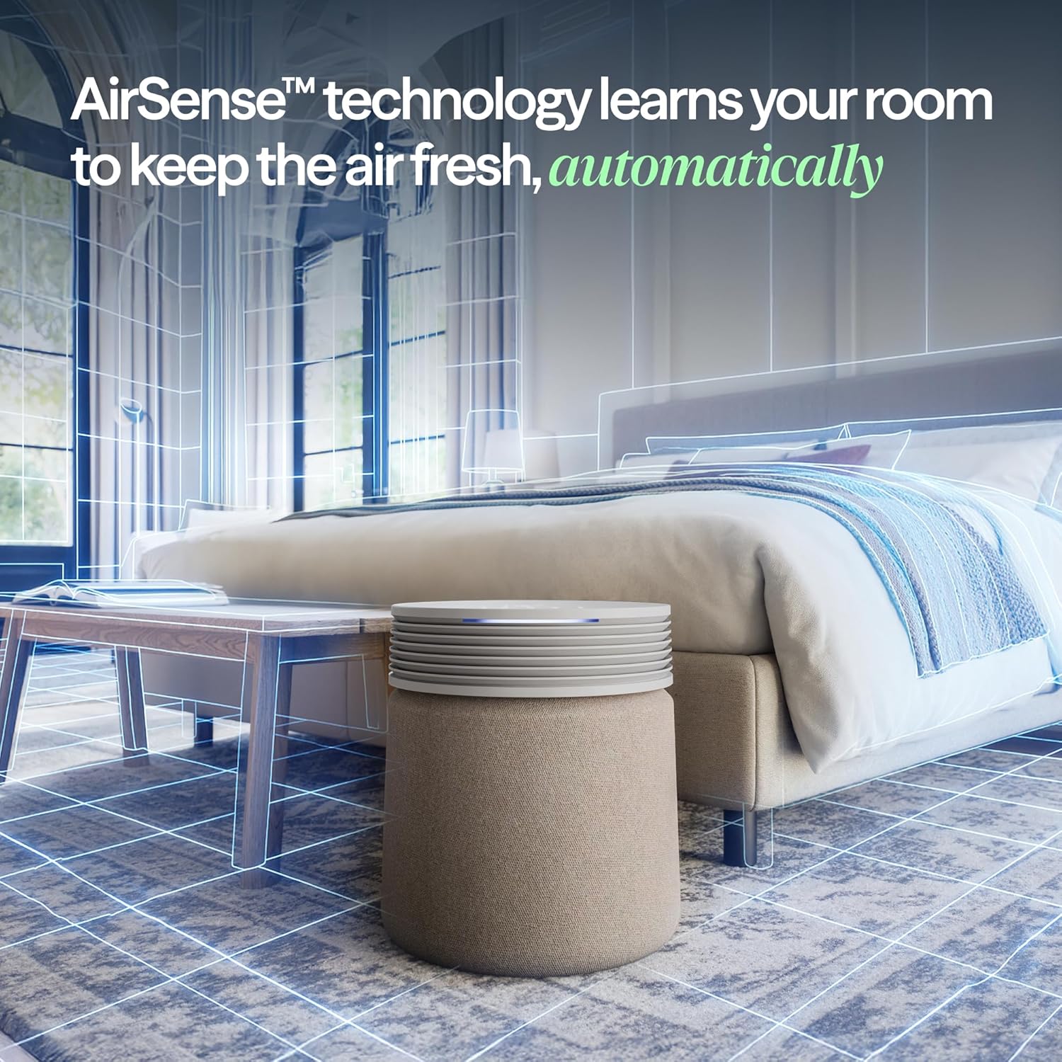 BLUEAIR Air Purifier for Large Rooms & Home - Odor Eliminating Cleans up to 3385 ft²
