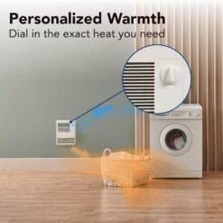 Broan-NuTone 9810WH High Capacity Wall Heater, White Grille, 1000-Watts, 120/240V
