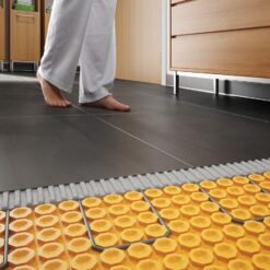 Schluter Ditra-Heat-E-HK Electric Floor Heating Cable Kit with Temperature Sensors, 120V, 105.8 Feet - DHEHK12032
