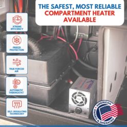 Xtreme Heaters Boat Engine Compartment Heater | 400w Marine Certified Bilge Heater