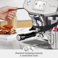 Breville Barista Touch Impress Espresso Machine BES881BTR, Black Truffle