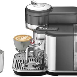 Nespresso Vertuo Creatista Coffee and Espresso Maker by Breville, Black Stainless Steel